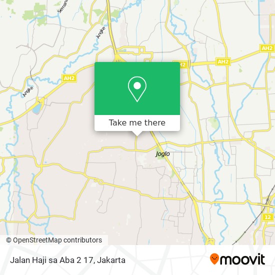 Jalan Haji sa Aba 2 17 map