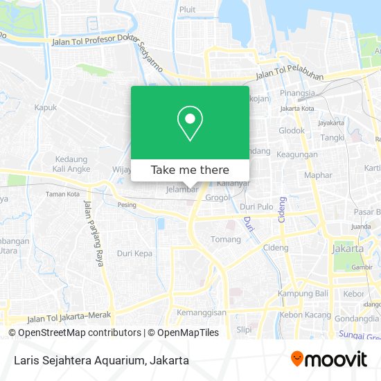 Laris Sejahtera Aquarium map