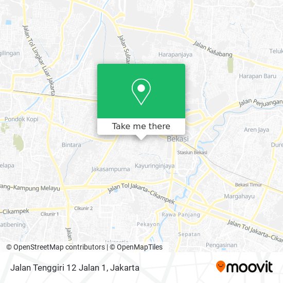 Jalan Tenggiri 12 Jalan 1 map