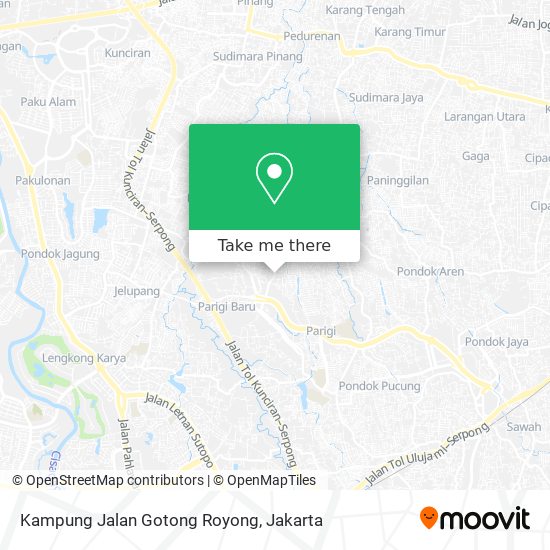 Kampung Jalan Gotong Royong map