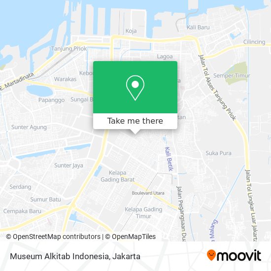 Museum Alkitab Indonesia map