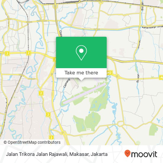 Jalan Trikora Jalan Rajawali, Makasar map