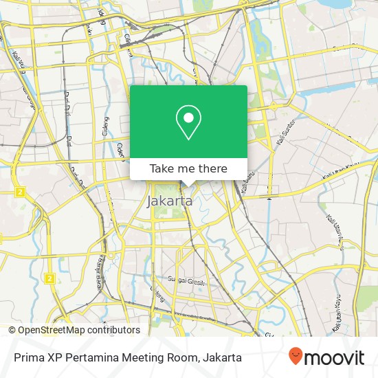 Prima XP Pertamina Meeting Room map