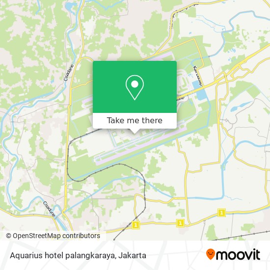 Aquarius hotel palangkaraya map