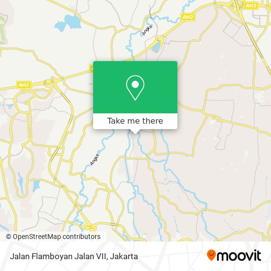 Jalan Flamboyan Jalan VII map