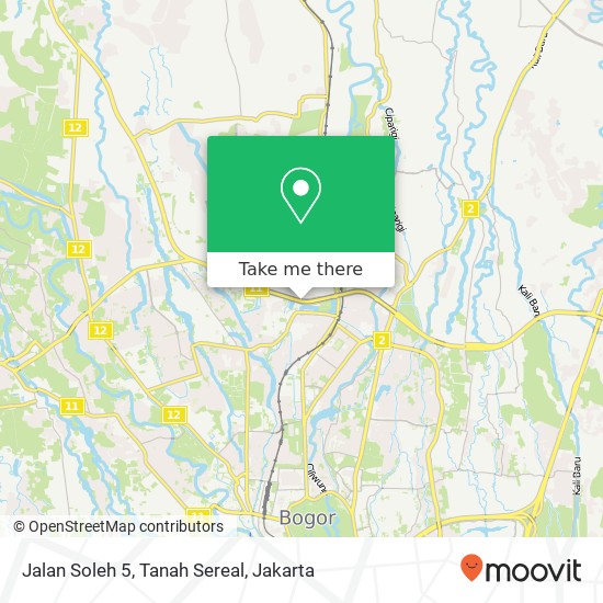 Jalan Soleh 5, Tanah Sereal map