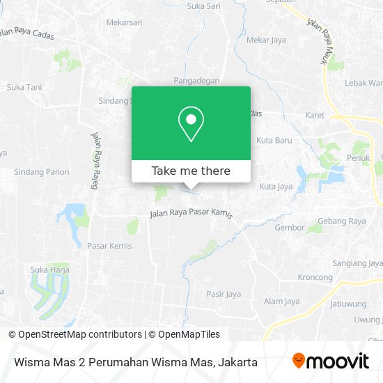 Wisma Mas 2 Perumahan Wisma Mas map