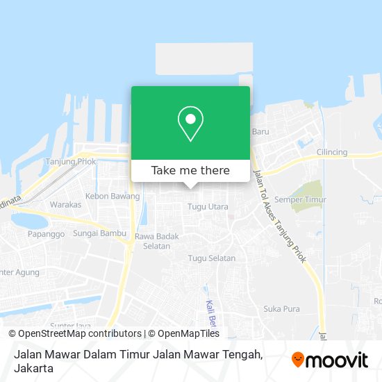 Jalan Mawar Dalam Timur Jalan Mawar Tengah map