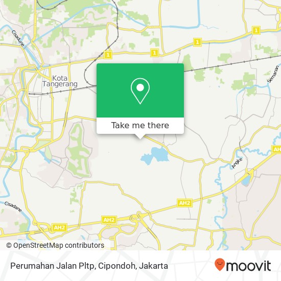 Perumahan Jalan Pltp, Cipondoh map