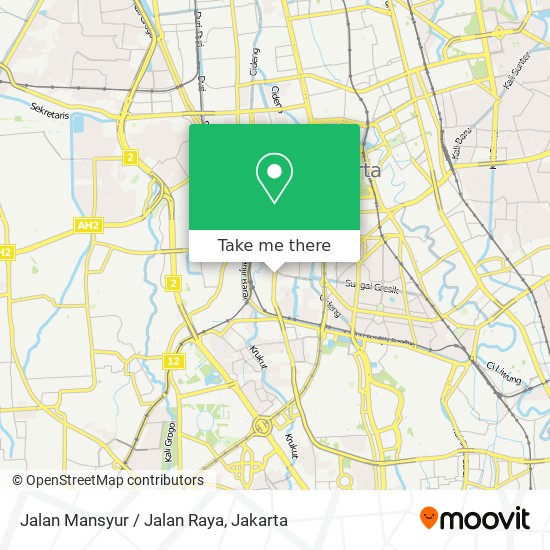 Jalan Mansyur / Jalan Raya map