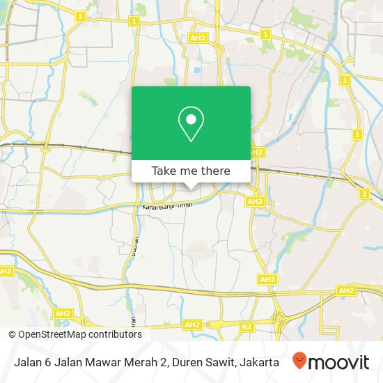 Jalan 6 Jalan Mawar Merah 2, Duren Sawit map