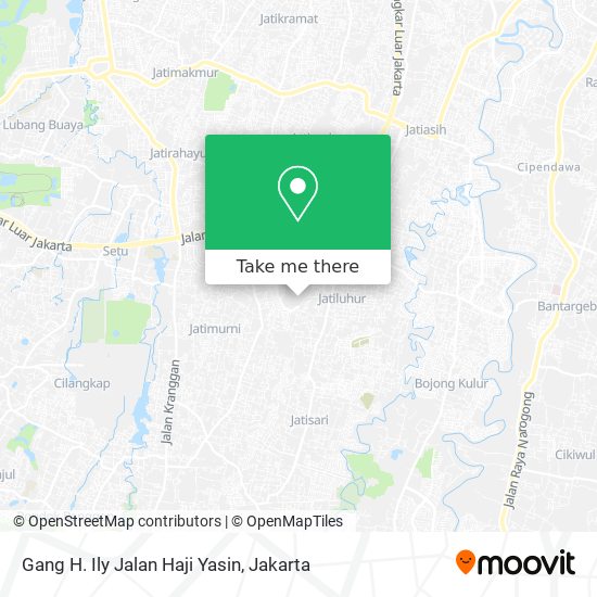 Gang H. Ily Jalan Haji Yasin map