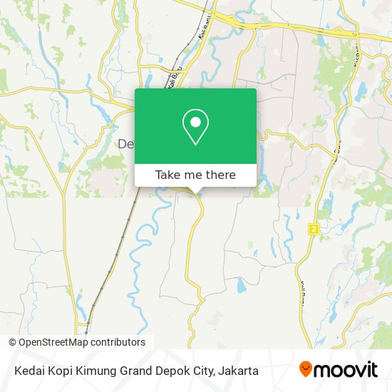 Kedai Kopi Kimung Grand Depok City map