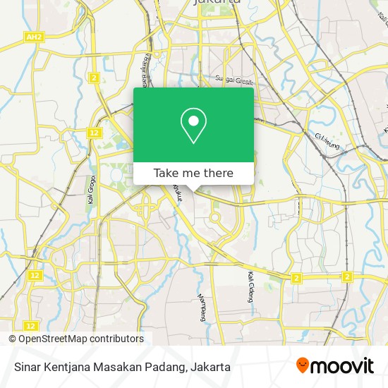 Sinar Kentjana Masakan Padang map