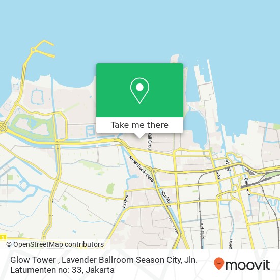 Glow Tower , Lavender Ballroom Season City, Jln. Latumenten no: 33 map