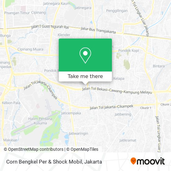 Corn Bengkel Per & Shock Mobil map