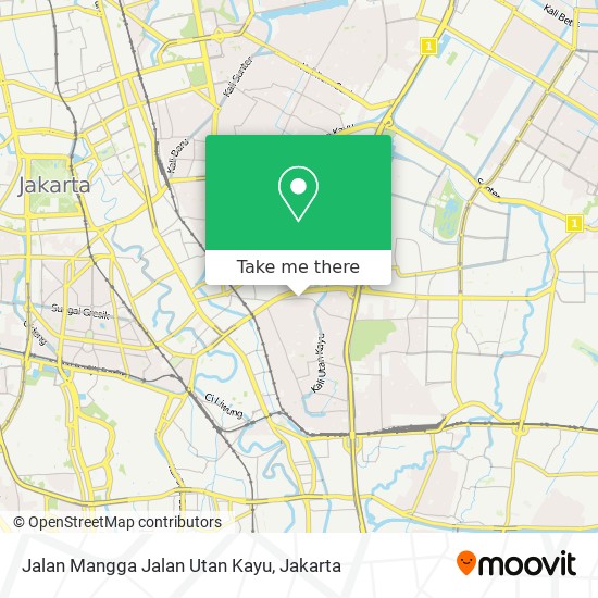 Jalan Mangga Jalan Utan Kayu map