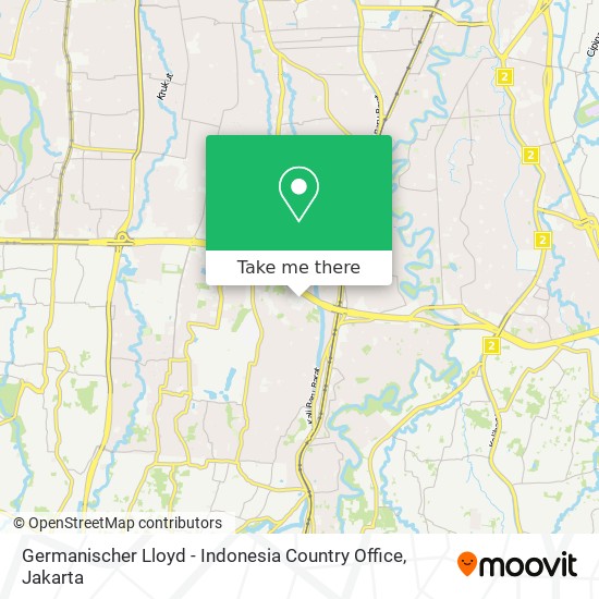 Germanischer Lloyd - Indonesia Country Office map