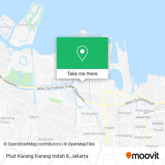 Pluit Karang Karang Indah 8 map