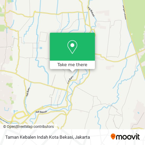 Taman Kebalen Indah Kota Bekasi map