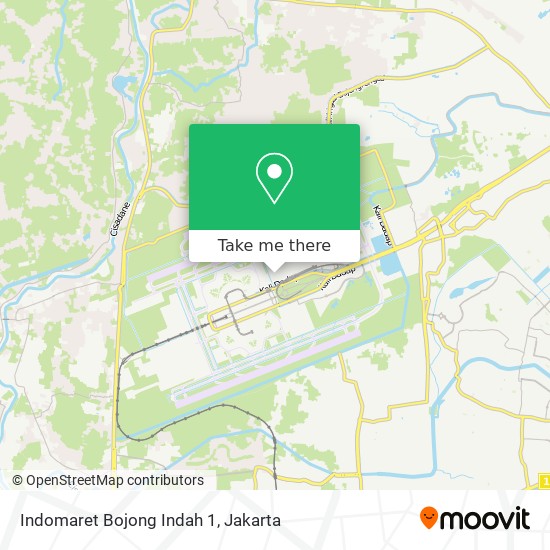 Indomaret Bojong Indah 1 map