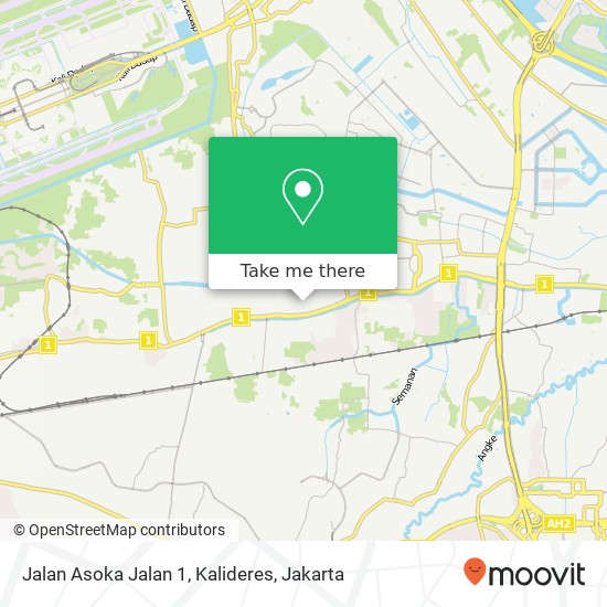 Jalan Asoka Jalan 1, Kalideres map