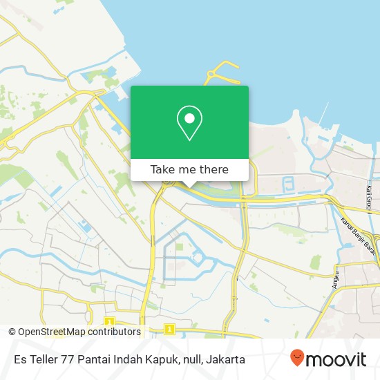 Es Teller 77 Pantai Indah Kapuk, null map