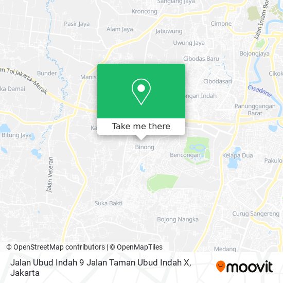 Jalan Ubud Indah 9 Jalan Taman Ubud Indah X map