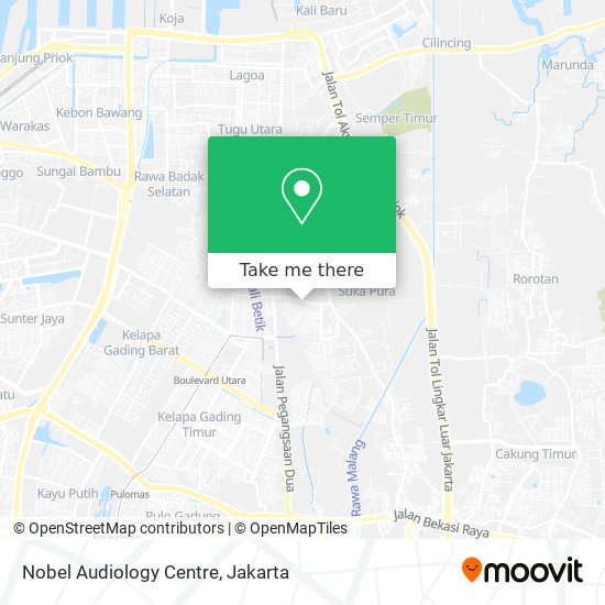 Nobel Audiology Centre map