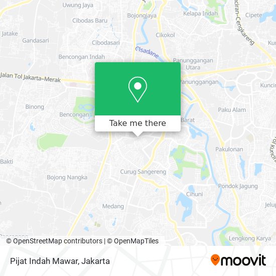 Pijat Indah Mawar map