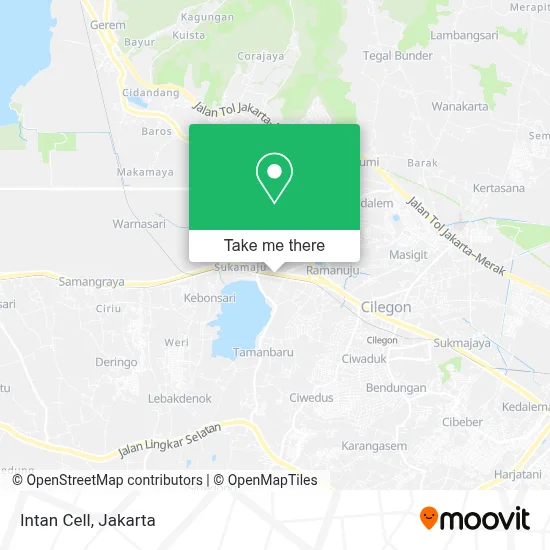 Intan Cell map