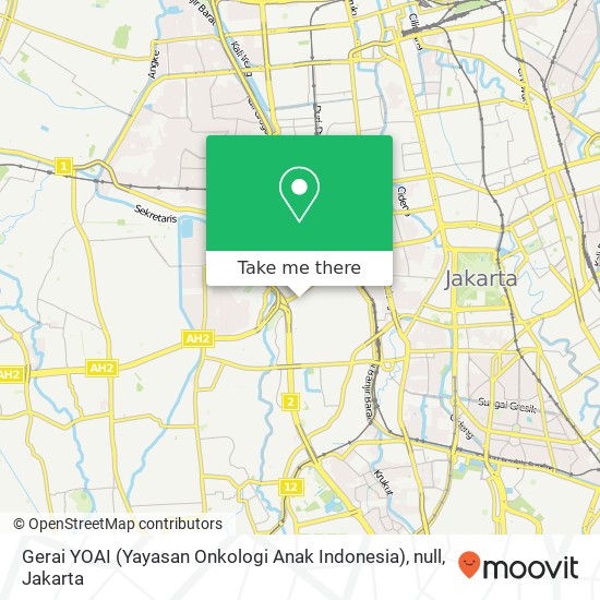 Gerai YOAI (Yayasan Onkologi Anak Indonesia), null map