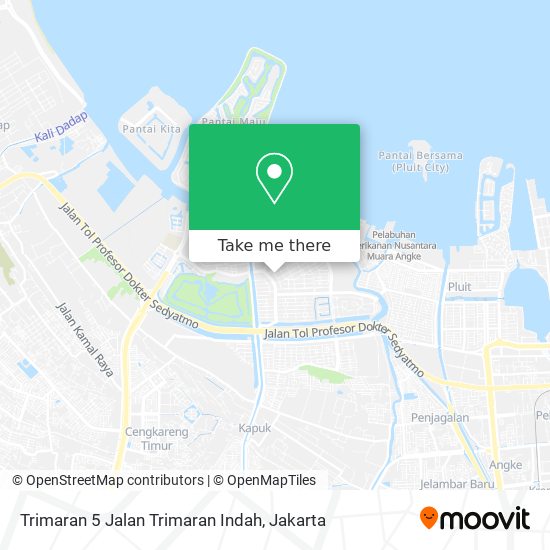 Trimaran 5 Jalan Trimaran Indah map