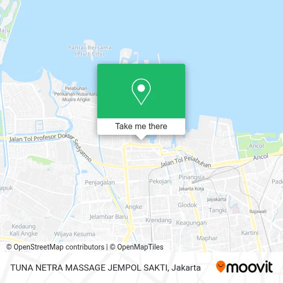 TUNA NETRA MASSAGE JEMPOL SAKTI map