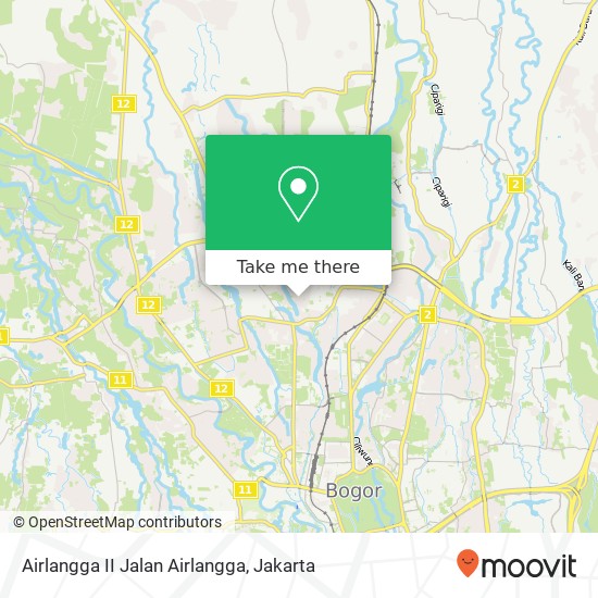 Airlangga II Jalan Airlangga map