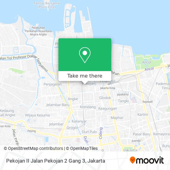 Pekojan II Jalan Pekojan 2 Gang 3 map