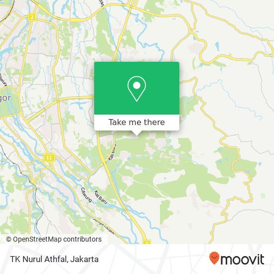 TK Nurul Athfal map