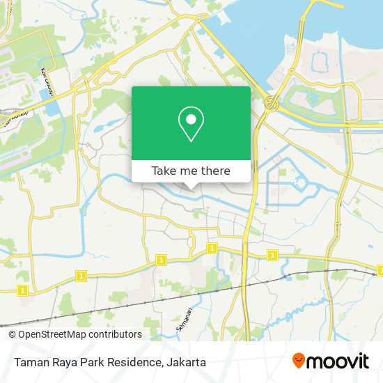 Taman Raya Park Residence map