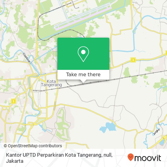 Kantor UPTD Perparkiran Kota Tangerang, null map