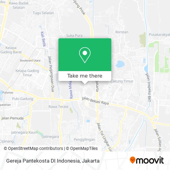 Gereja Pantekosta DI Indonesia map