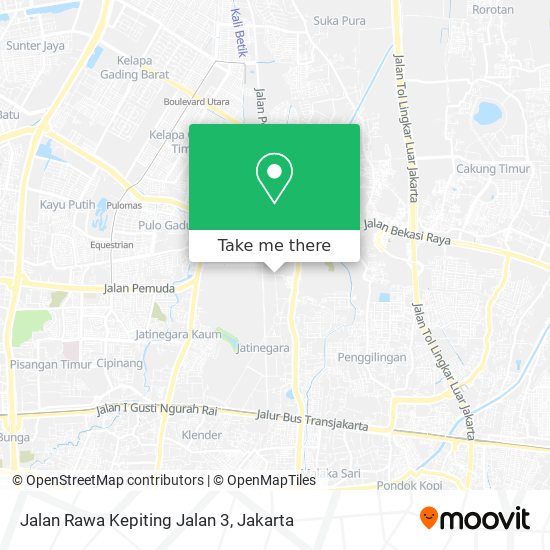 Jalan Rawa Kepiting Jalan 3 map