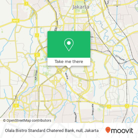 Olala Bistro Standard Chatered Bank, null map