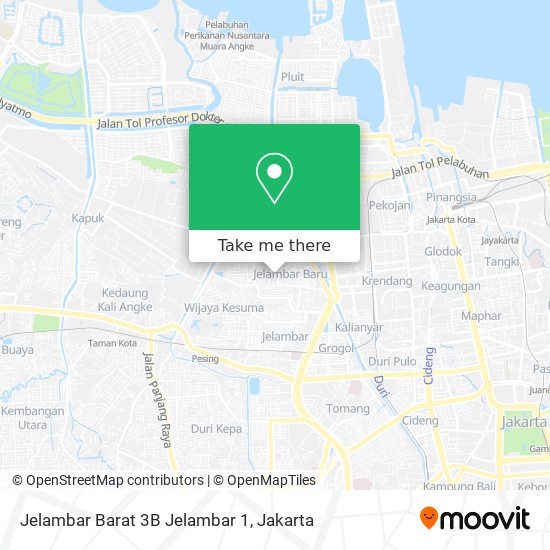 Jelambar Barat 3B Jelambar 1 map