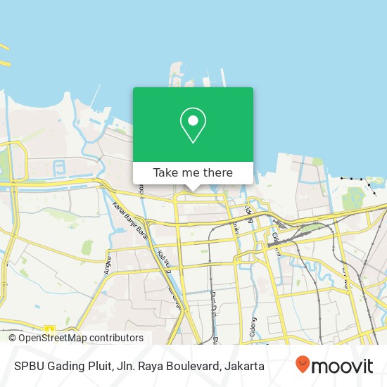 SPBU Gading Pluit, Jln. Raya Boulevard map