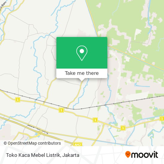 Toko Kaca Mebel Listrik map