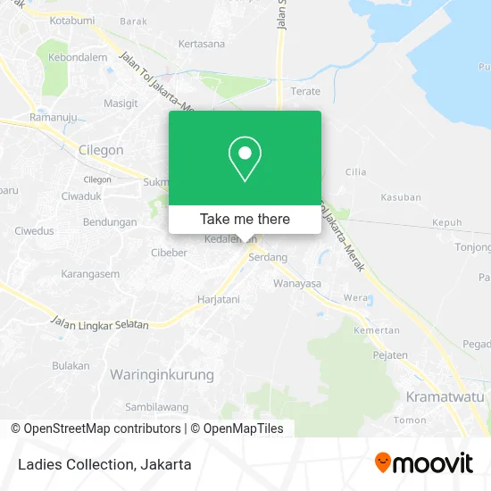 Ladies Collection map