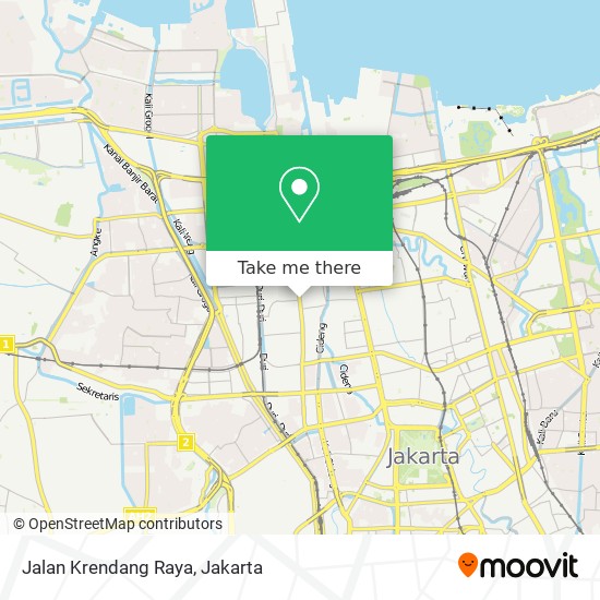 Jalan Krendang Raya map