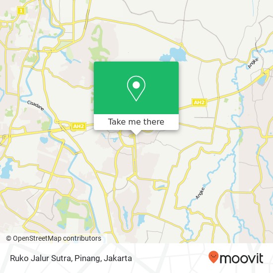 Ruko Jalur Sutra, Pinang map