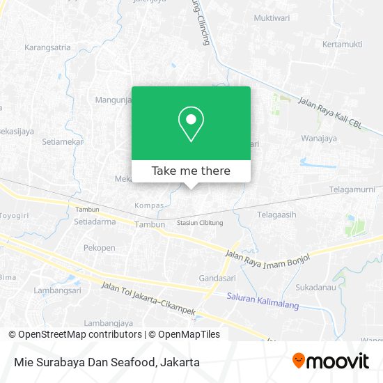 Mie Surabaya Dan Seafood map