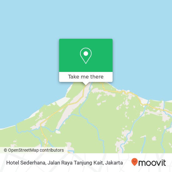Hotel Sederhana, Jalan Raya Tanjung Kait map
